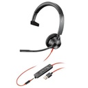 Poly - Headset - Para Computer - Wired - Blackwire 3315 (214014-101)