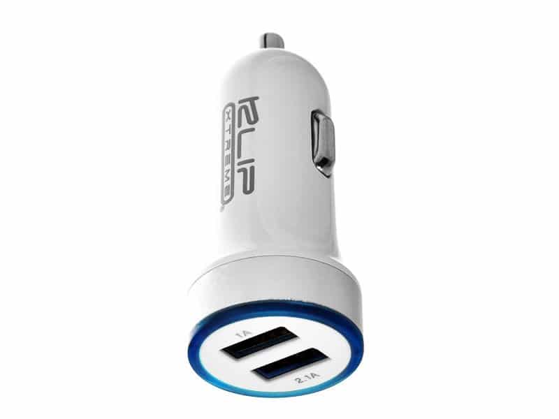 (KMA-105) Klip Xtreme - Battery charger - car - Dual USB-3.1A