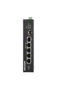 Hikvision DS-3T0306HP-E/HS - Conmutador - sin gestionar - 3 x 10/100 (PoE) + 1 x 10/100 (Hi-PoE) + 1 x Gigabit SFP + 1 x 10/100/1000 - sobremesa - High PoE / PoE (60 W) - DC power