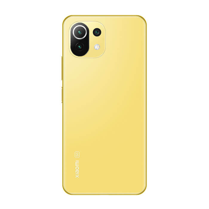 Xiaomi Mi 11 Lite - Smartphone - 5G - Android - 128 GB - Citrus Yellow - Touch - US (Mi11L5G-128-YLW)
