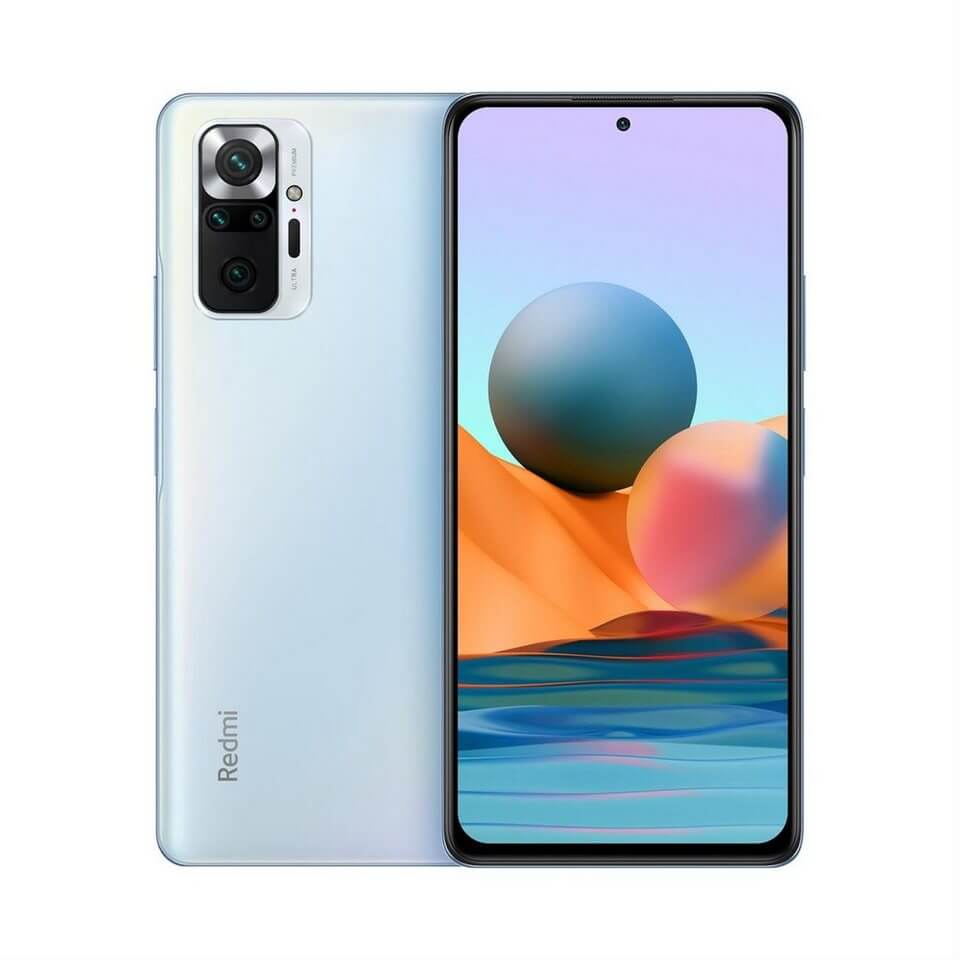 Xiaomi Redmi Note 10 Pro - Smartphone - Android - 128 GB - Glacier Blue - Touch - US (N10P-128-BLU)