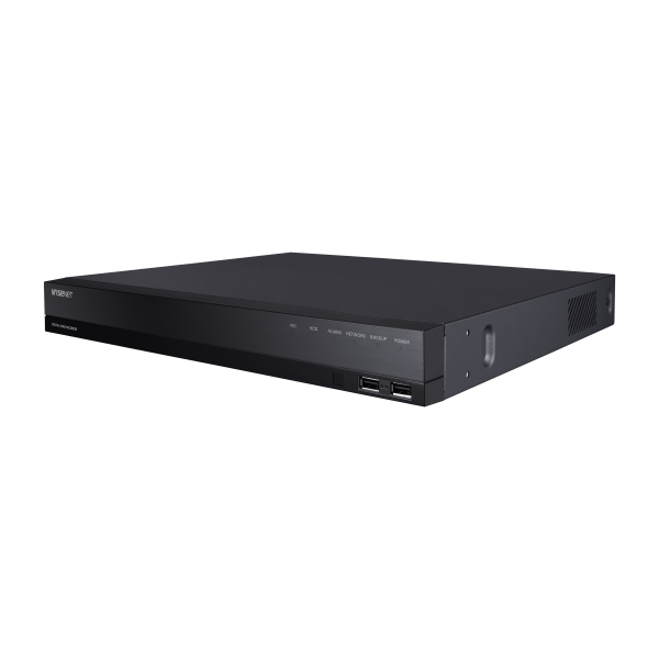 Hanwha Techwin WiseNet HD+ HRX-1620 - Unidad independiente de DVR - 16 canales - en red - montaje en bastidor