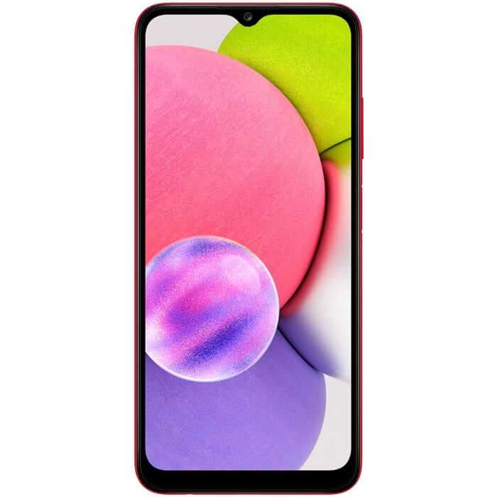 Samsung Galaxy A03s - 4G - 64 GB - Brilliant red - 4GB (SM-A037MZRDGTO)