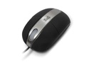 Klip Xtreme - Ratón - Cableado - PS/2 / USB - Negro / Plata