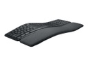 Logitech ERGO K860 Ergonomic Split - Teclado - inalámbrico - 2.4 GHz, Bluetooth 5.0