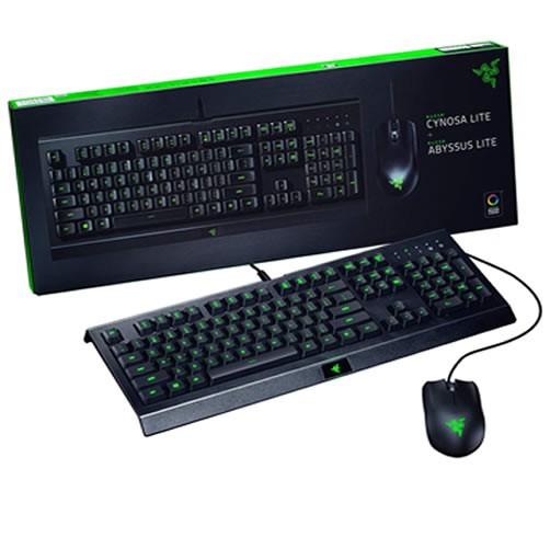 Razer - Keyboard and mouse set - Wired - Level Up Cynosa Lite