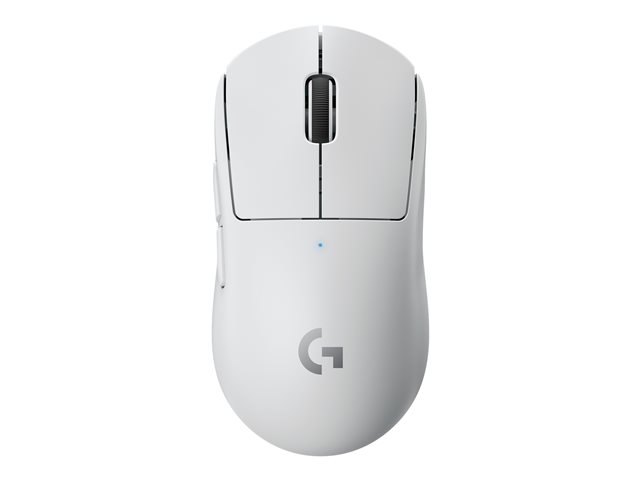 Logitech PRO X SUPERLIGHT Wireless Gaming Mouse - Ratón - óptico - 5 botones - inalámbrico, cableado - LIGHTSPEED - blanco