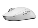 Logitech PRO X SUPERLIGHT Wireless Gaming Mouse - Ratón - óptico - 5 botones - inalámbrico, cableado - LIGHTSPEED - blanco