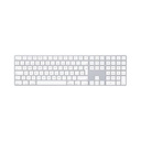 Apple - Keyboard and keypad set - Wireless - Arctic silver