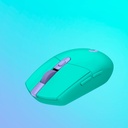 Logitech - Mouse - Wireless - Mint - Gaming