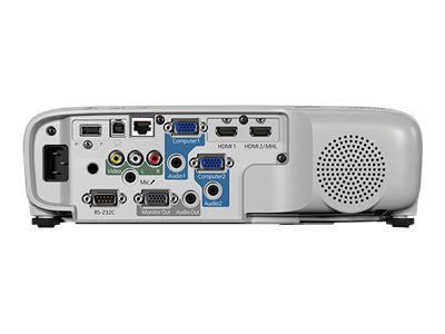 Epson PowerLite 109W - Proyector 3LCD - portátil - 4000 lúmenes (blanco) - 4000 lúmenes (color) - WXGA (1280 x 800) - 16:10 - 720p - LAN