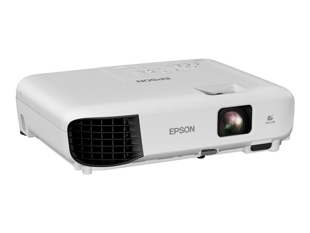 Epson PowerLite E10+ - Proyector 3LCD - portátil - 3600 lúmenes (blanco) - 3600 lúmenes (color) - XGA (1024 x 768) - 4:3