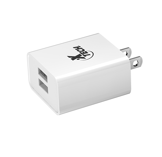 Xtech - Power adapter - Dual USB Wall Charger - 3.1 Tot Amps XTC-202