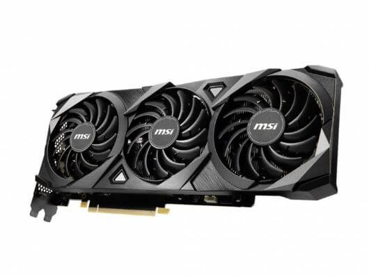 MSI RTX 3070 VENTUS 3X OC - Tarjeta gráfica - GF RTX 3070 - 8 GB GDDR6- (GeforceRTX3070Ventus3XOC)