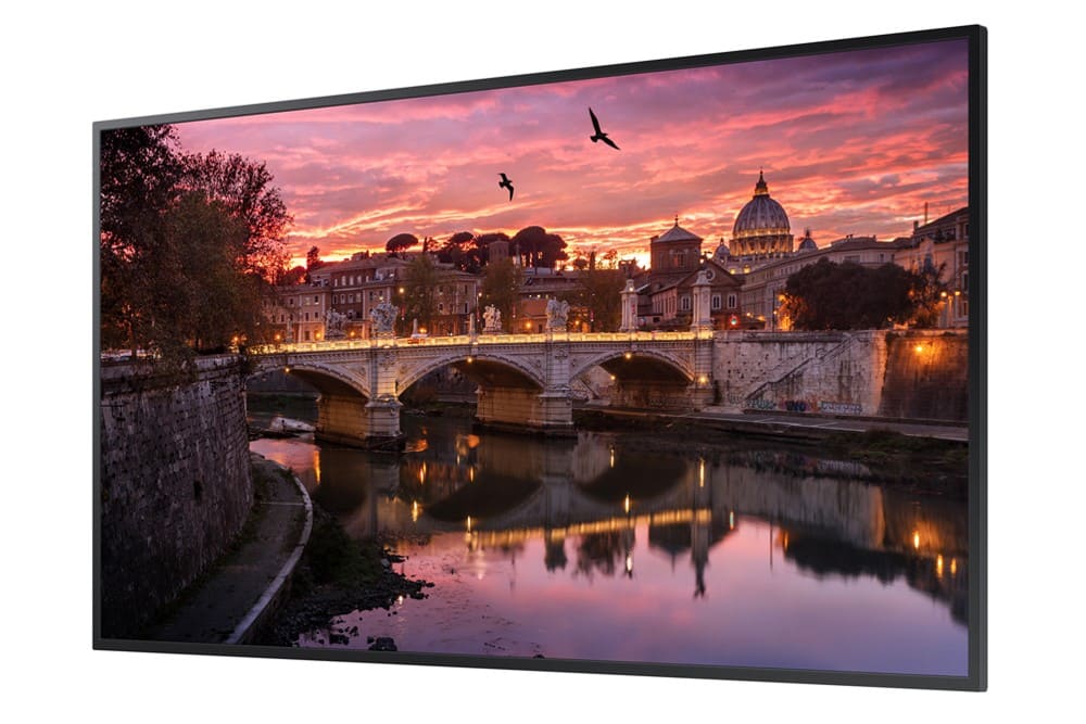 Samsung QE65T - 65" Clase diagonal QET Series indicador LED - señalización digital - 4K UHD (2160p) 3840 x 2160 - LED de iluminación directa
