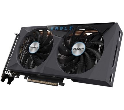 Gigabyte - GV-N3060EAGLE-12GD - PCI Express 4.0 x16 - NVIDIA - NVIDIA GeForce RTX 3060 - 12 GB - (GV-N3060EAGLE-12GD)