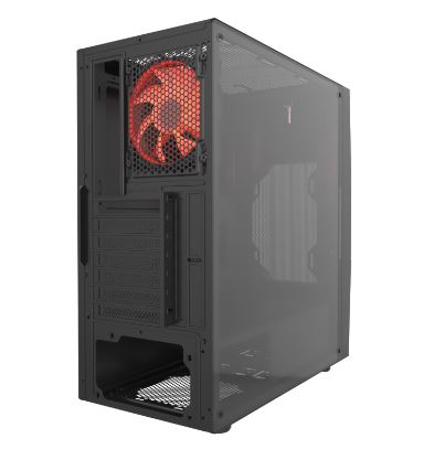 Xtech - XT-GMR4 - Tower - ATX/MicroATX - Black - side Glass window (XT-GMR4)