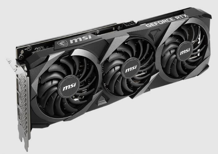MSI - PCI Express - NVIDIA - NVIDIA GeForce RTX 3060 - 12 GB - GDDR6 SDRAM - HDMI (GeForceRTX3060VENTUS3X12GOC)