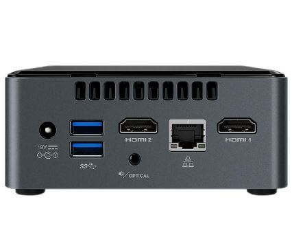 Intel Next Unit of Computing Kit NUC7CJYHN - Limitado - miniordenador - 1 x Celeron J4005 / 2 GHz - RAM 0 GB - UHD Graphics 600 - (BOXNUC7CJYHN1)