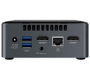 Intel Next Unit of Computing Kit NUC7CJYHN - Limitado - miniordenador - 1 x Celeron J4005 / 2 GHz - RAM 0 GB - UHD Graphics 600 - (BOXNUC7CJYHN1)