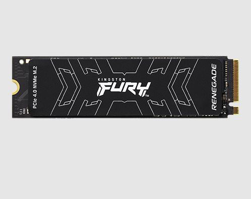 Kingston FURY Renegade - Unidad en estado sólido - 500 GB - interno - M.2 2280 - PCI Express 4.0 (NVMe) (SFYRS/500G)