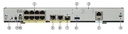 C1111-8P-/Cisco C1111-8P Integrated Services Router - 10 Ports - 8 RJ-45 Port(s) - 2 WAN Port(s) - PoE Ports - Management Port - 1 - Gigabit Ethernet - Rack-mountable, Desktop