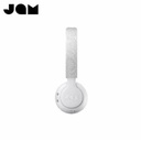 Jam Been There - Auriculares con diadema con micro - en oreja - Bluetooth - inalámbrico - gris