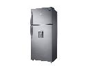 Samsung RT53K6541SL - Frigorífico/congelador - congelador superior con dispensador de agua - autónomo - ancho: 79 cm - fondo: 77 cm - alto: 185.5 cm - 526 litros - acero Easy Clean