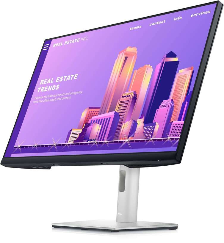 Dell P2722H - Monitor LED - 27" - 1920 x 1080 Full HD (1080p) @ 60 Hz - IPS - 300 cd/m² - 1000:1 - 5 ms - HDMI, VGA, DisplayPort - con 3 años de servicio de intercambio avanzado y garantía de hardware limitada - para Latitude 5320, 5520; Precision Mobile Workstation 7560