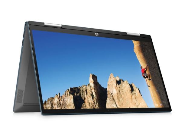 HP Pavilion x360 - Notebook - 14" 14-dy0003la - Intel Core i3 1125G4 - 4 GB - 256 GB - Windows 10 Home - Blue- (3A9A4LA#ABM)