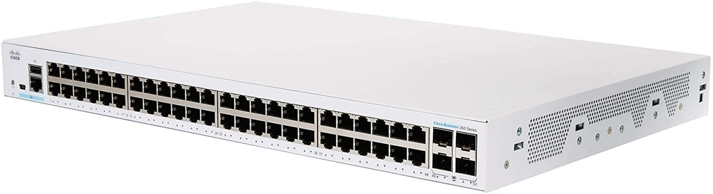 CISCO BUSINESS 350 SERIES 350-48T-4G - SWITCH - 52 PORTS - MANAGED - RACK-MOUNTABLE