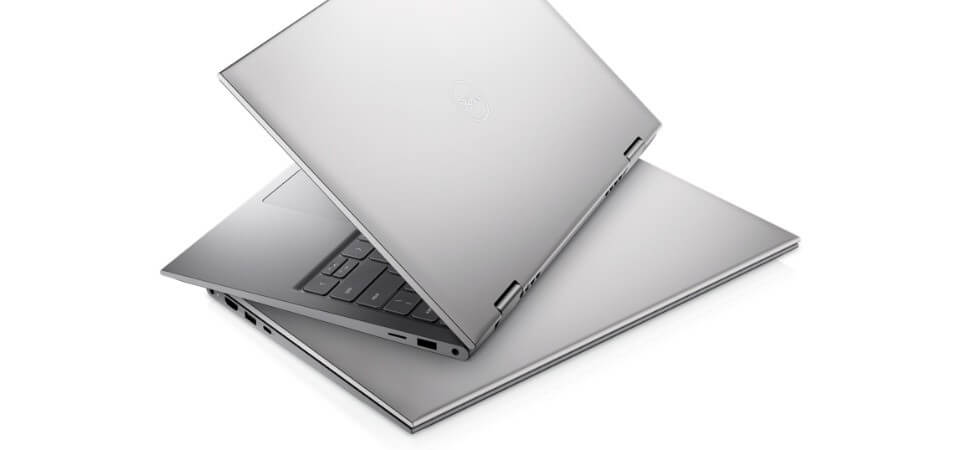 Dell Inspiron 14 5410 2-in-1 - Diseño plegable - Core i5 1155G7 - Windows 11 Home Single Language 64-bit - 8 GB RAM - 256 GB SSD NVMe, Class 35 - 14" pantalla táctil 1920 x 1080 (Full HD) @ 60 Hz - Iris Xe Graphics - Wi-Fi 6, Bluetooth - plata - BTS - con 1 Year Carry-In Service + 1 Year Complete Care