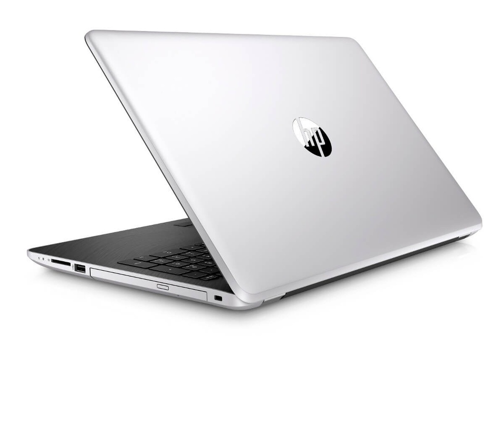 HP 15-Bs021la - Core i7 7500U / 2.7 GHz - Win 10 Home 64 bit - 12 GB RAM - 1 TB HDD - grabadora de DVD - 15.6" 1366 x 768 (HD) - Radeon 530 - marco de teclado de plata ceniza, plata natural (tapa y base), patrón de marco de teclado strata - kbd: Latinoamérica