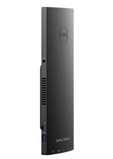 Dell OptiPlex 7090 Ultra - UFF - Core i7 1185G7 / 3 GHz - vPro - RAM 16 GB - SSD 256 GB - NVMe, Class 40 - Iris Xe Graphics - GigE - WLAN: 802.11a/b/g/n/ac/ax, Bluetooth 5.1 - Win 10 Pro 64 bits -(299WG)