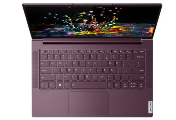 Lenovo IdeaPad - Notebook - 14" - 1920 x 1080 LCD - AMD Ryzen 5 4500U / 4.0 MHz - 8 GB LPDDR4 SDRAM - 256 GB SSD - Windows 10 Home - Purple- (82A2007LLM)
