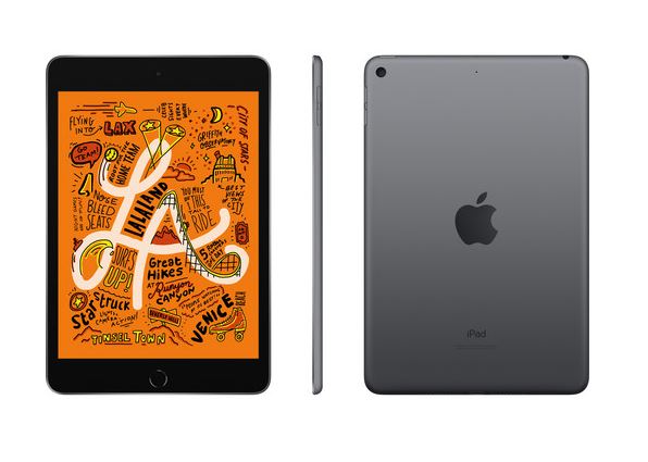 Apple iPad mini - 7.9" - 3 GB RAM - Apple iPadOS - A12 - Gray- (MUQW2LL/A)