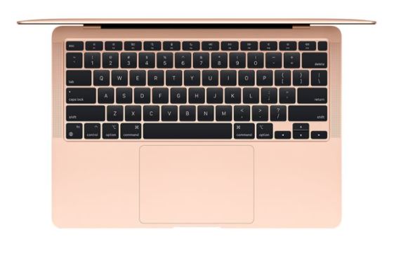 Apple MacBook Air - Notebook - 13" - Apple M1 None - 8 GB - 256 GB SSD - Gold- (MGND3LA/A)