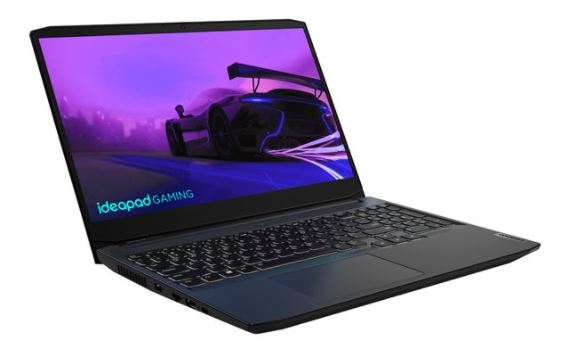 Lenovo - Notebook - 15.6" - AMD Ryzen 5 5600H - 8 GB - 512 GB - Microsoft Windows 11 Home - Black - Gaming 3 15ACH6- (82K200X8GJ)