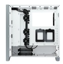 CORSAIR 4000D - Torre - ATX - panel lateral con ventana (cristal templado) - sin fuente de alimentación (ATX) - blanco - USB/Audio- CC-9011199-WW