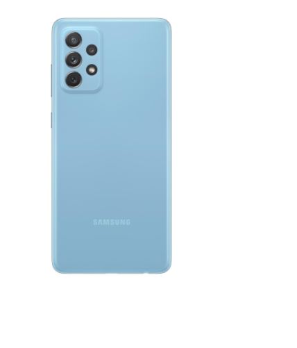 Samsung Galaxy A72 - Teléfono inteligente - 4G - Android - 128 GB - Azul - Toque- (SM-A725MZBDGTO)