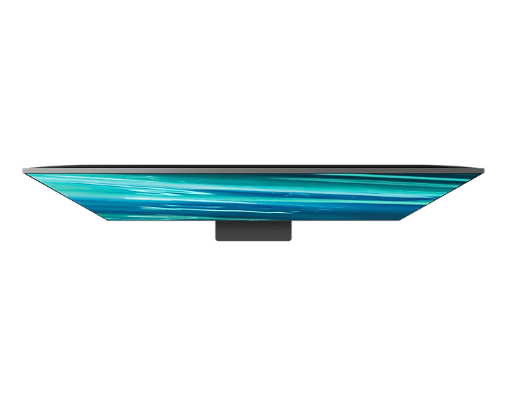 Samsung QN55Q80AAP - 55" Clase diagonal Q80A Series TV LCD con retroiluminación LED - QLED - Smart TV - Tizen OS - 4K UHD (2160p) 3840 x 2160 - HDR - Quantum Dot - carbón plateado