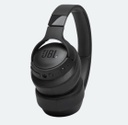 JBL TUNE 760NC - Auriculares con diadema con micro - tamaño completo - Bluetooth - inalámbrico, cableado - cancelación de sonido activo - conector de 3,5 mm - negro- (JBLT760NCBLKAM)