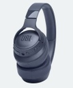 JBL TUNE 760NC - Auriculares con diadema con micro - tamaño completo - Bluetooth - inalámbrico, cableado - cancelación de sonido activo - conector de 3,5 mm - azul- (JBLT760NCBLUAM)