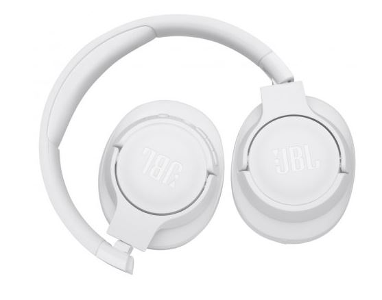 JBL TUNE - 710BT - Headphones - Bluetooth - White- (JBLT710BTWHTAM)