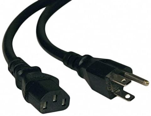 HPE - Cable de alimentación - IEC 60320 C13 recto a NEMA 5-15 (P) - CA 110 V - 10 A - 1.83 m - negro - Canadá, Estados Unidos - para HPE MSL2024, MSL4048; Apollo 4510 Gen9; ProLiant DL180 Gen10, DL380 G6, DL560 Gen8