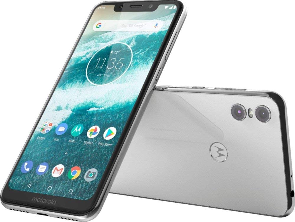 Motorola Motorola One - Smartphone - Android - Classic white - Touch - XT-1941 Dual SIM