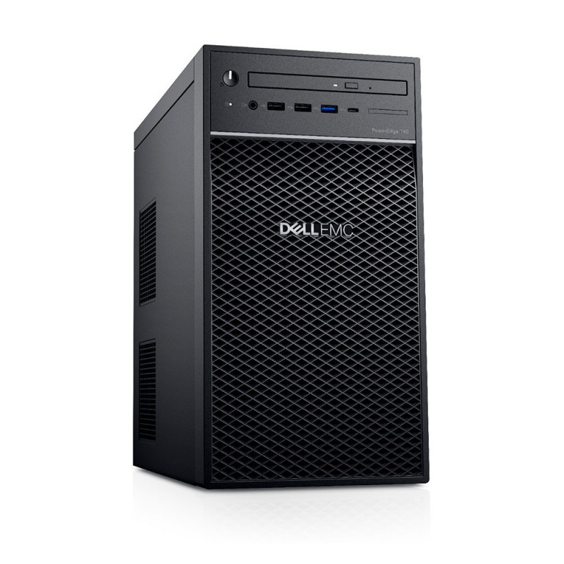 Dell - Server - Rack-mountable - Intel Xeon E-2224G - 8 GB - 1 TB Hard Drive Capacity - T40