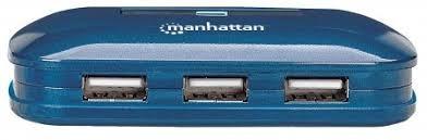 161039 - Manhattan Hub USB de Alta Velocidad 2.0 (161039)