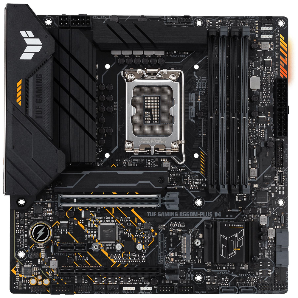 ASUS TUF Gaming - B660M-PLUS - Motherboard - Micro ATX - LGA1700 Socket - DDR4