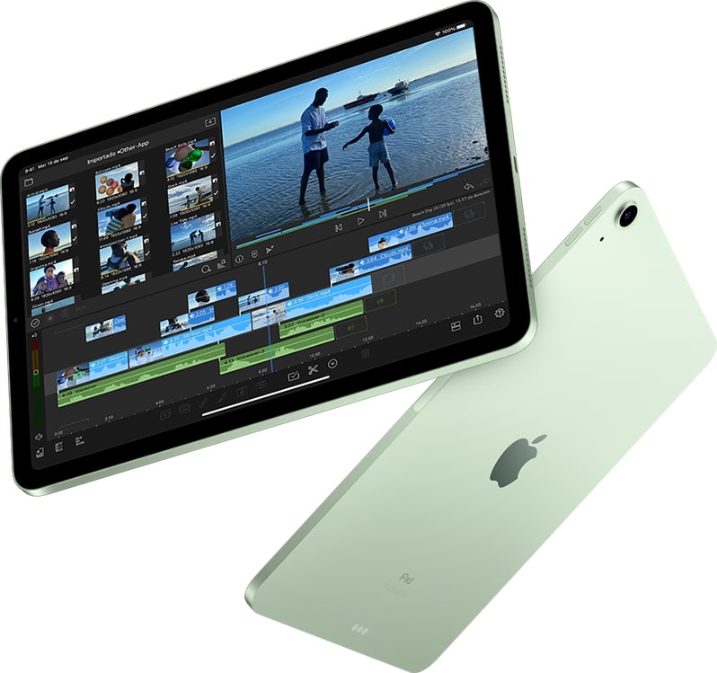 Apple 10.9-inch iPad Air Wi-Fi - 4ª generación - tableta - 64 GB - 10.9" IPS (2360 x 1640) - verde
